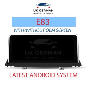 BMW X3 E83 ANDROID SCREEN