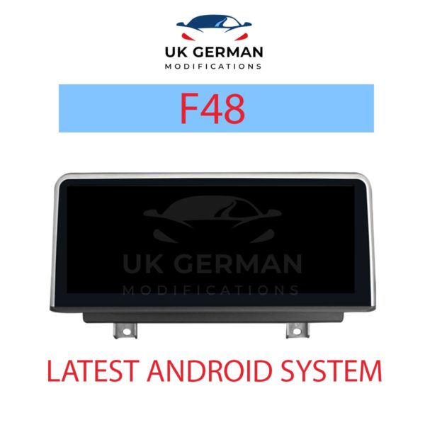 BMW F48 EVO ANDROID SCREEN